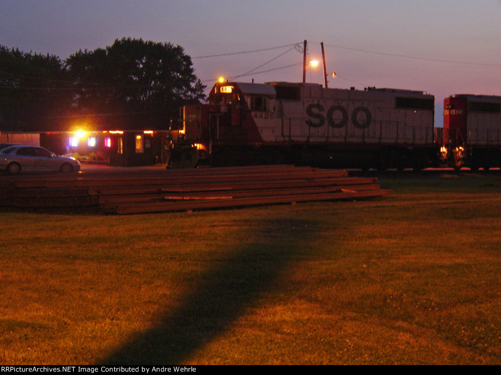 Last light on SOO 4425